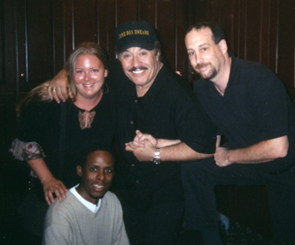 Chenenlee, Michael, Tony & Frank after the show at the Polo Club